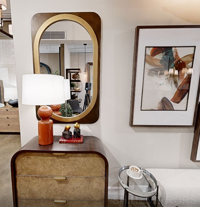 Uttermost Two-Toned Condesa Mirror