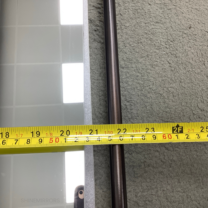Darianne Bronze Rectangle Wall Mirror