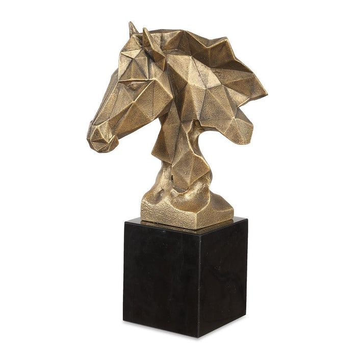 Uttermost Chiseled Horse Bust Sculpture