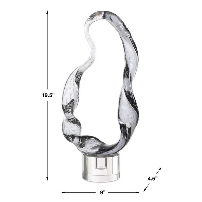 Uttermost Luminous Twist Sculpture