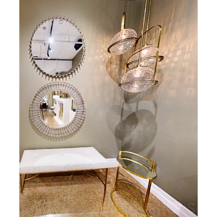 Uttermost Denali Round Mirror