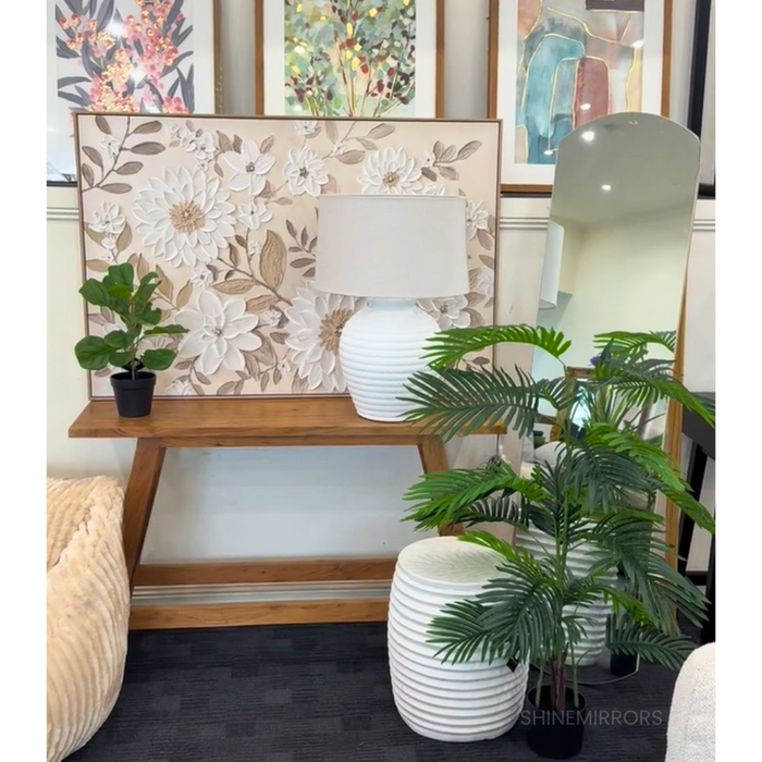 Webster Standing Arch Cheval Mirror