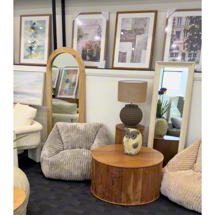 Herbert Cream Wall Mirror