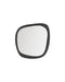 Elara Teak Black Wall Mirror