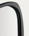 Elara Teak Black Wall Mirror