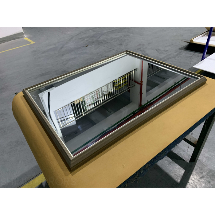 Eliza Wood Toned Wall Mirror