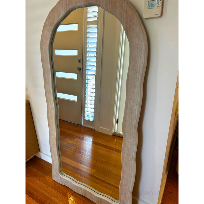 Elysian Cream Arched Wall Mirror