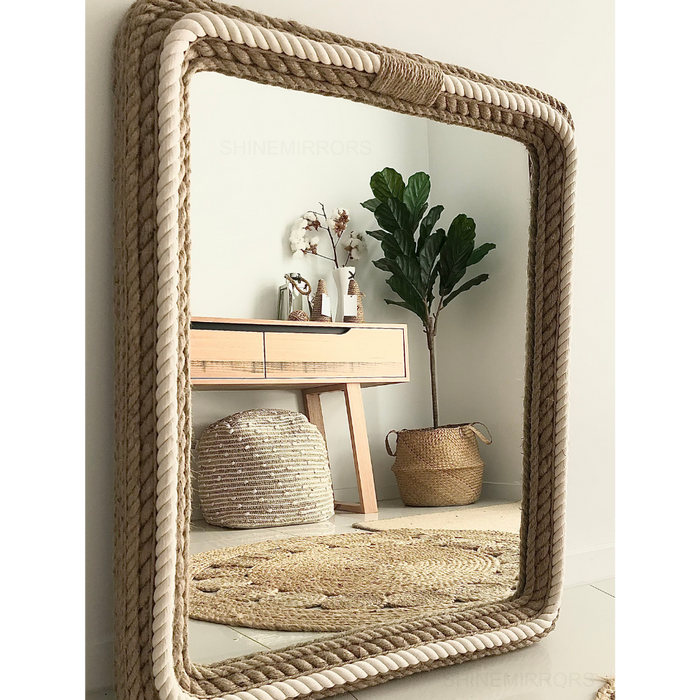 Enola Natural Wall Mirror