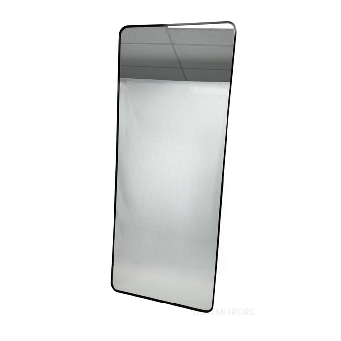 Ferrer Black Full Length Wall Mirror