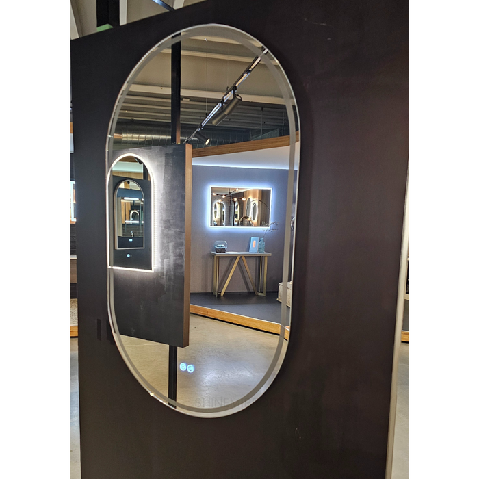 Gatsby Oval Frameless Frontlit LED Bathroom Mirror