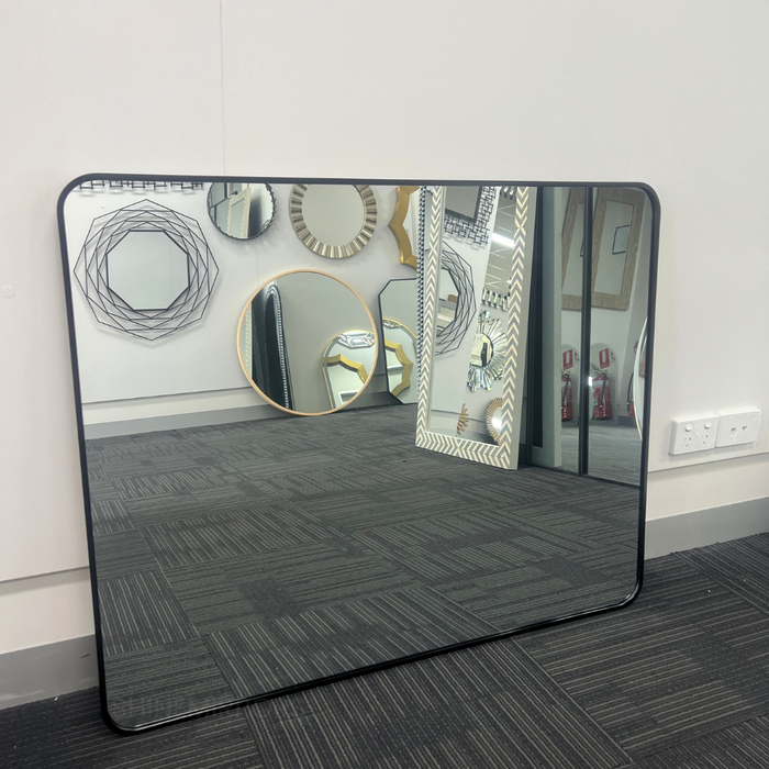 Gellina Black Wall Mirror