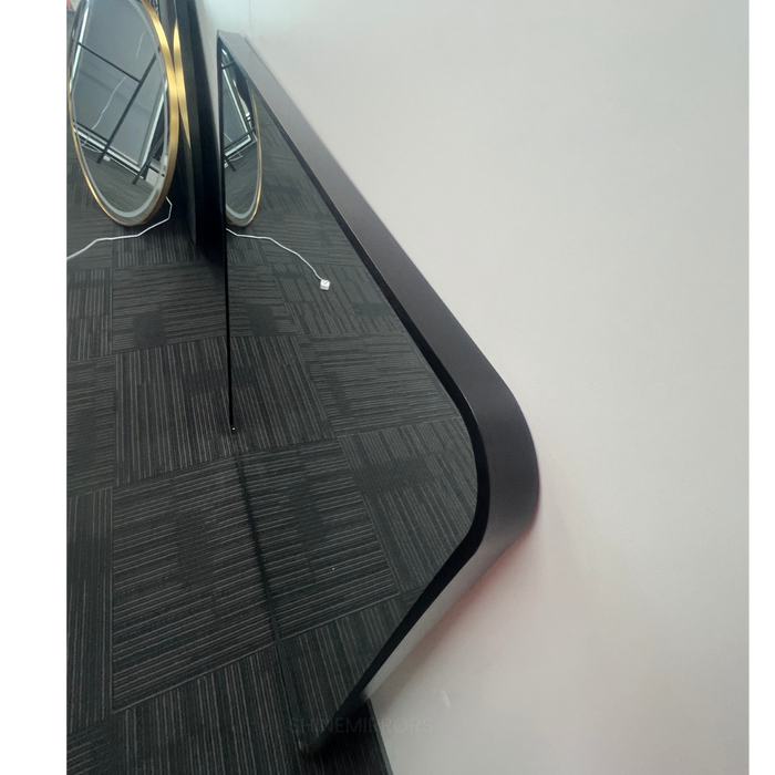 Gellina Black Wall Mirror