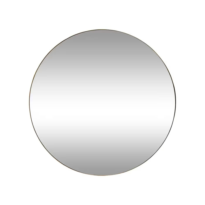 Myrna Round Gold Wall Mirror