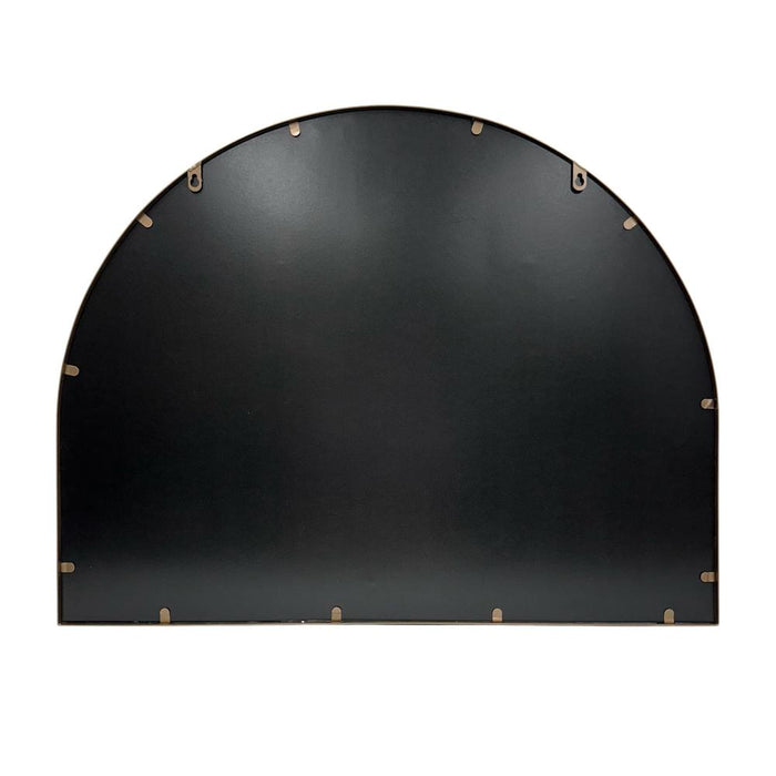 Jamaica Gold Arched Iron Wall Mirror