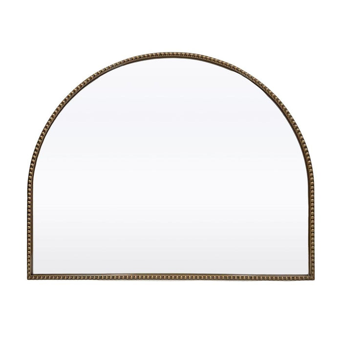 Jamaica Gold Arched Iron Wall Mirror