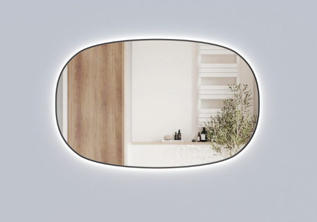 Valerie Horizontal Backlit LED Bathroom Mirror- Framed Options