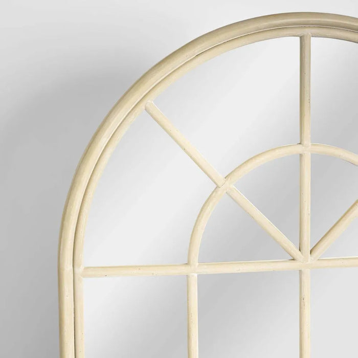Hackett Arched Natural Wall Mirror