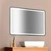 Hamza Rectangle LED Frontlit Bathroom Mirror