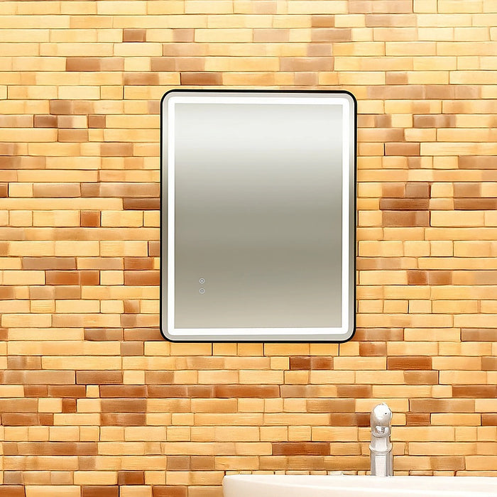 Hamza Rectangle LED Frontlit Bathroom Mirror