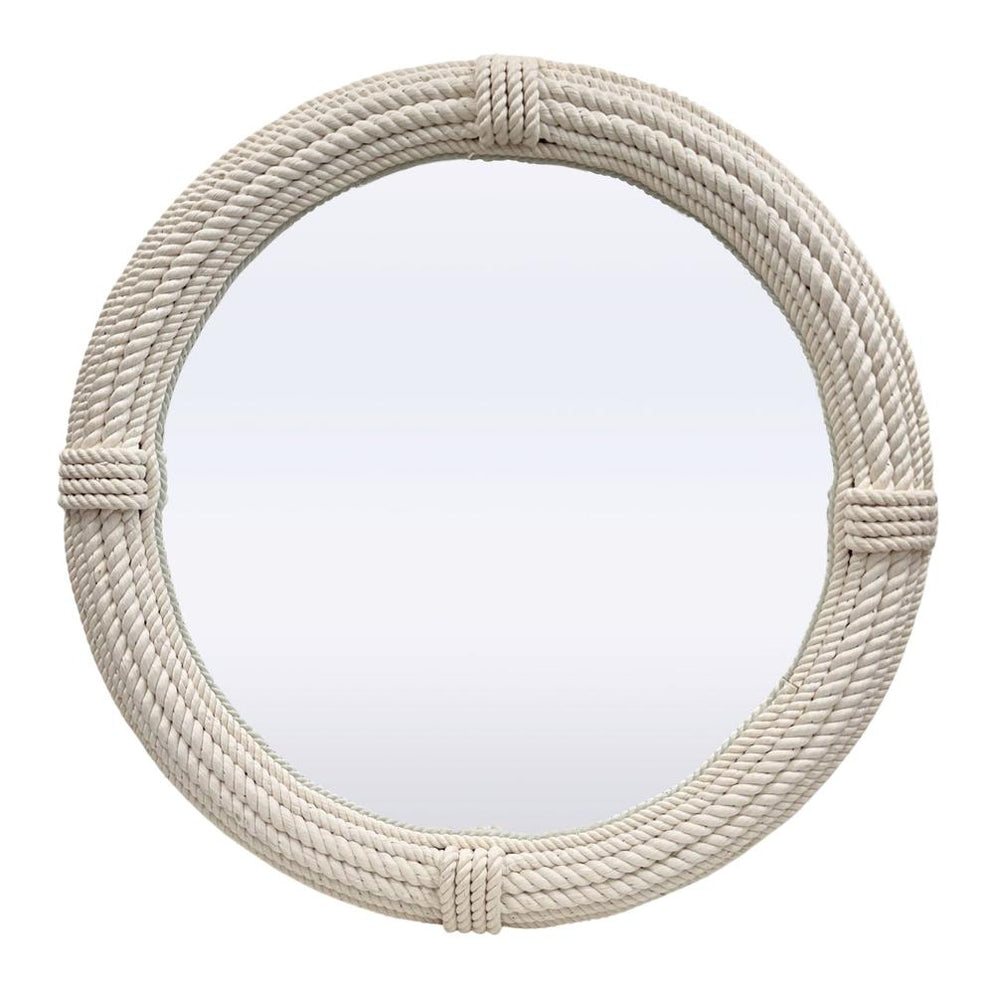Henrietta Round Rope Wall Mirror — SHINE MIRRORS AUSTRALIA