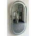 Hudson Frameless Frontlit Oval LED Bathroom Mirror