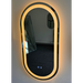 Hudson Frameless Frontlit Oval LED Bathroom Mirror