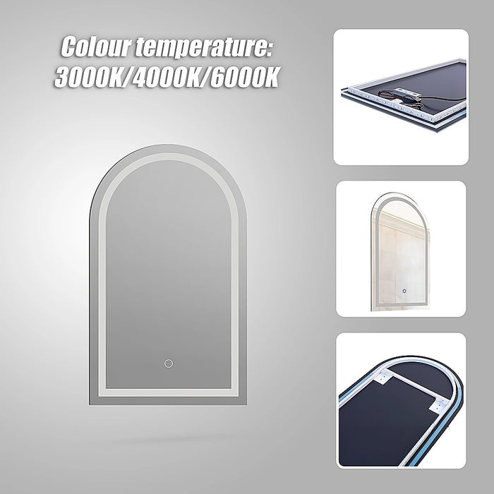 Jed Arched LED Wall Mirror Bathroom Mirror