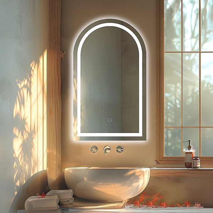 Jed Arched LED Wall Mirror Bathroom Mirror