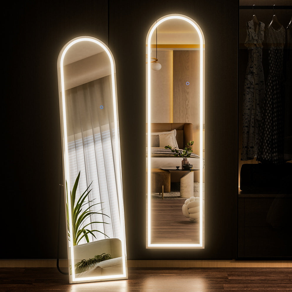 Jodie Full-Length LED Frontlit Mirror — SHINE MIRRORS AUSTRALIA