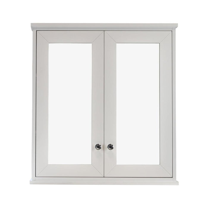 Josephine 2-Door White Mirror Shaving Cabinet