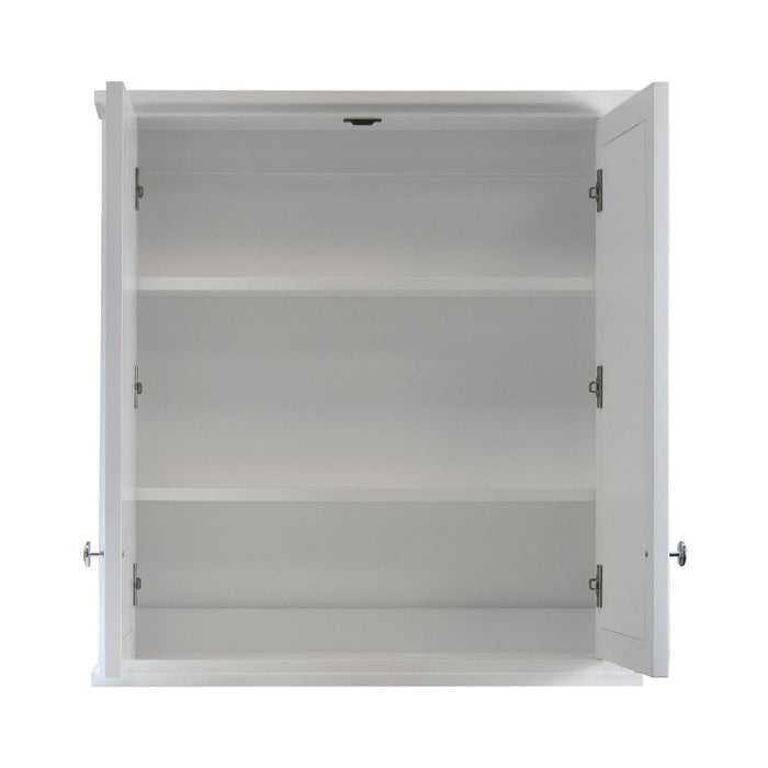 Josephine 2-Door White Mirror Shaving Cabinet