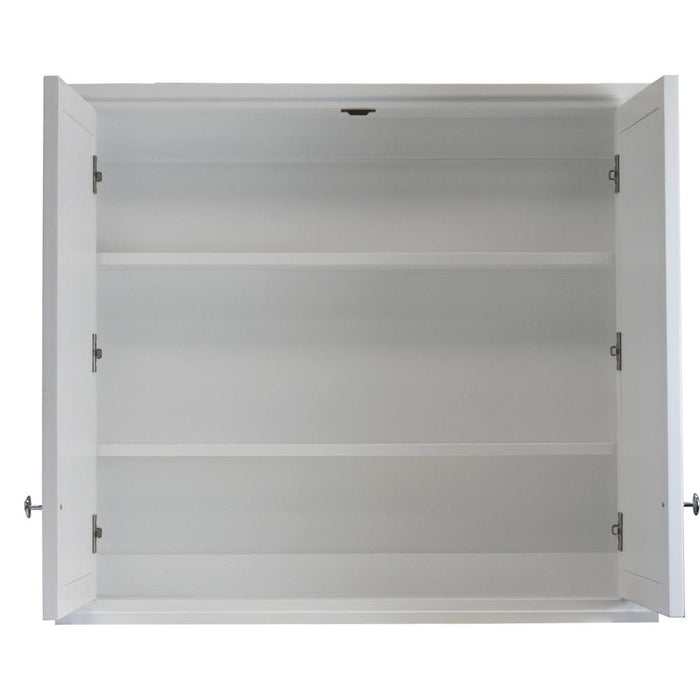 Josephine 2-Door White Mirror Shaving Cabinet