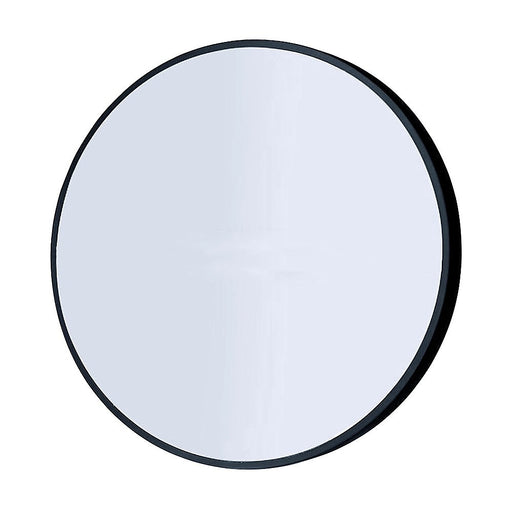 Jude Black Round Wall Mirror