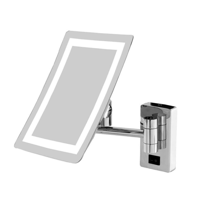 Jules LED Shaving Mirror with 5x Magnification