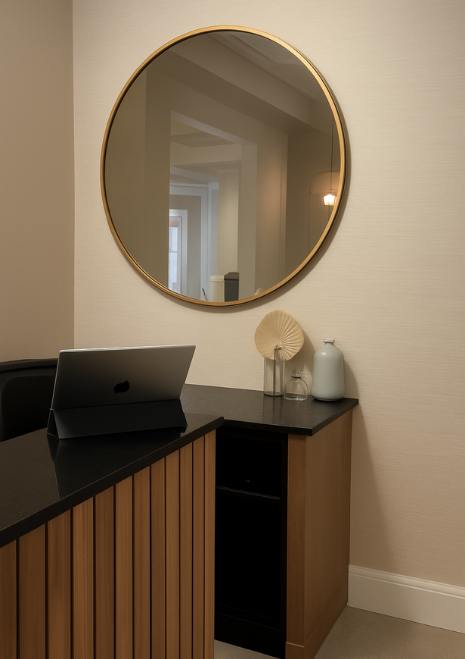Uttermost Junius Round Wall Mirror
