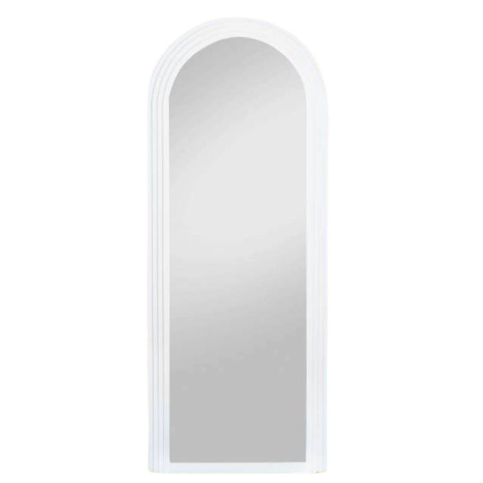 Krish White Arched Wall Mirror