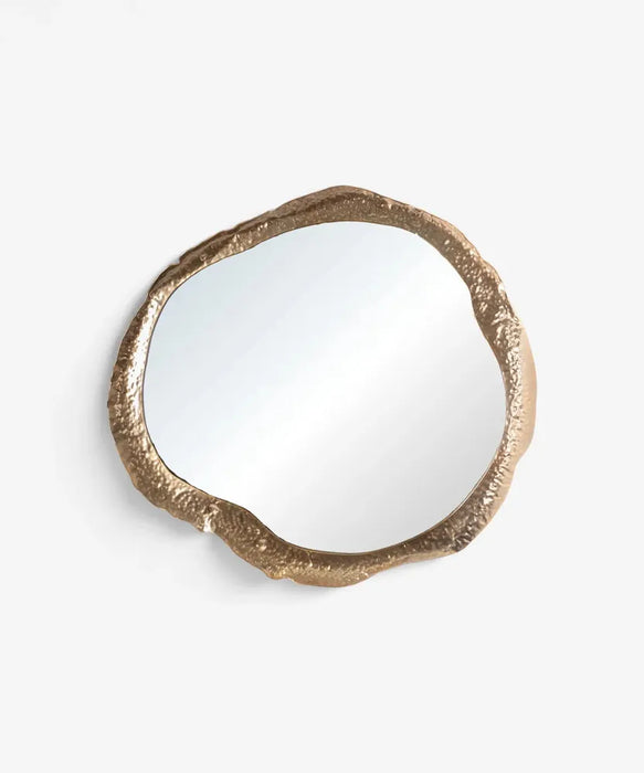 Laguna Brass Organic Wall Mirror