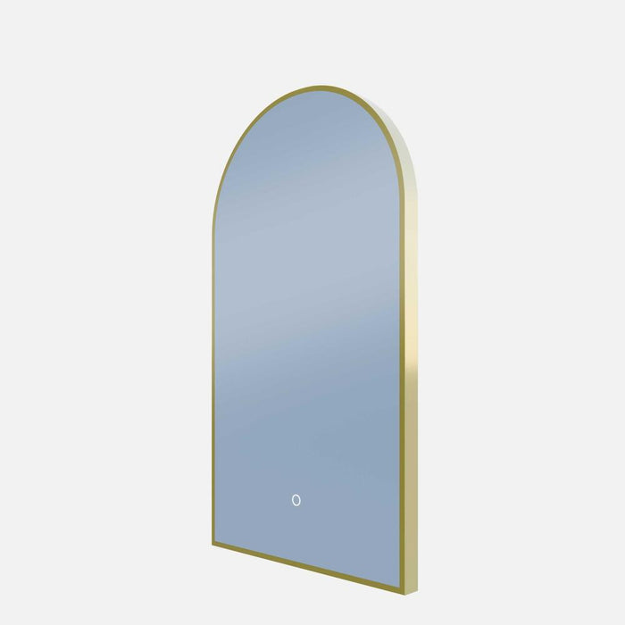 Langston Backlit LED Arched Mirror - Framed