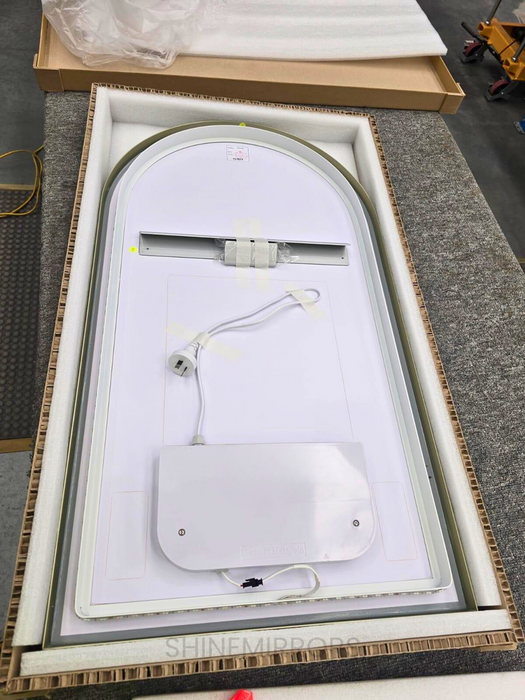 Langston Backlit LED Arched Mirror