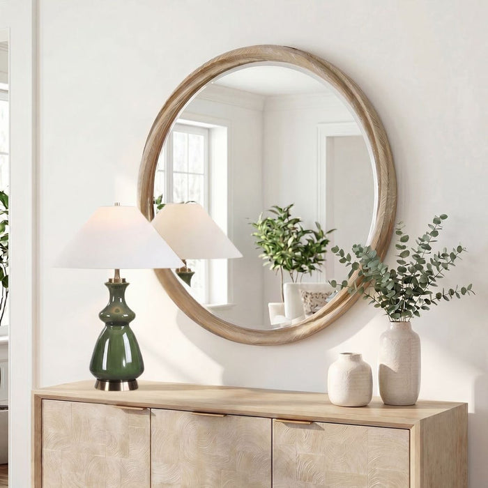 Uttermost Landry Round Wall Mirror