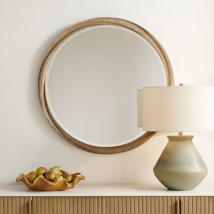 Uttermost Landry Round Wall Mirror