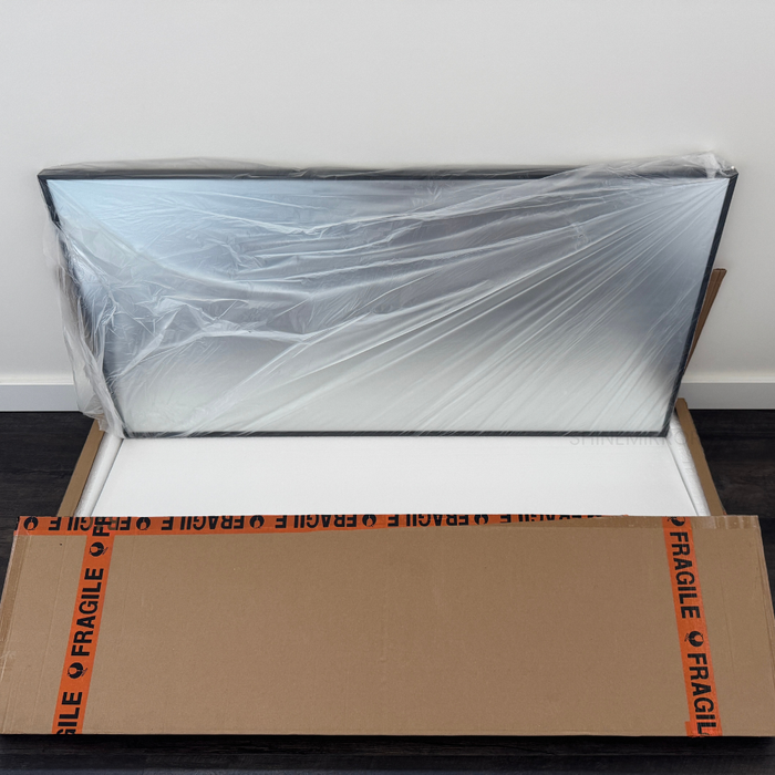 Latona Black Wall Mirror