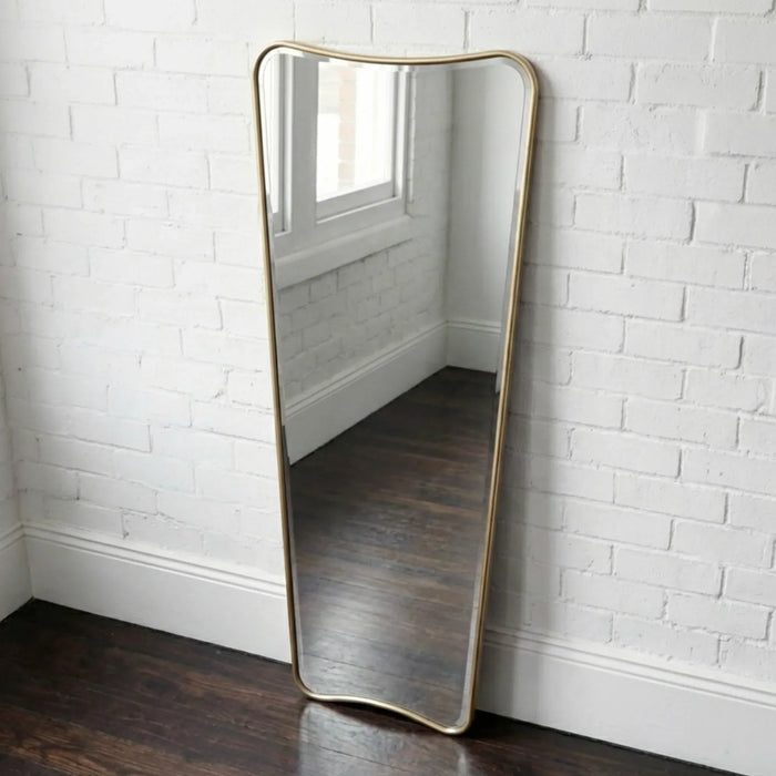 Lewis Gold Full-Length Wall Mirror