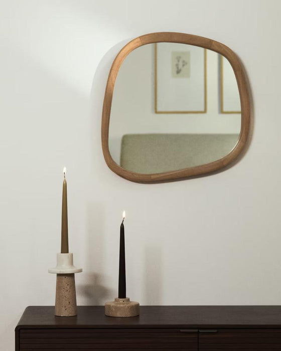 Lucen Teak Wall Mirror