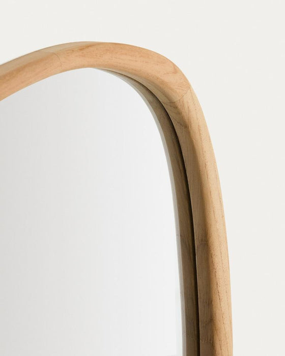 Lucen Teak Wall Mirror