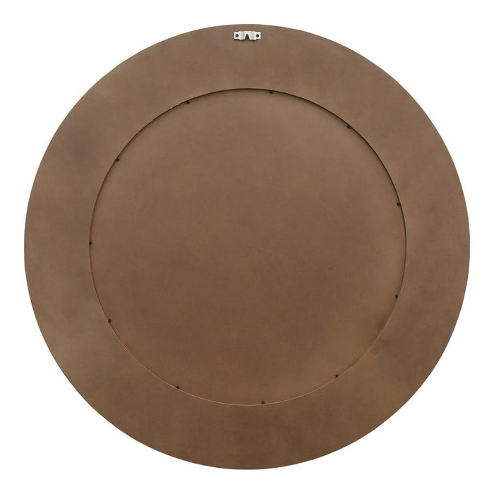 Lumi Natural Round Wall Mirror