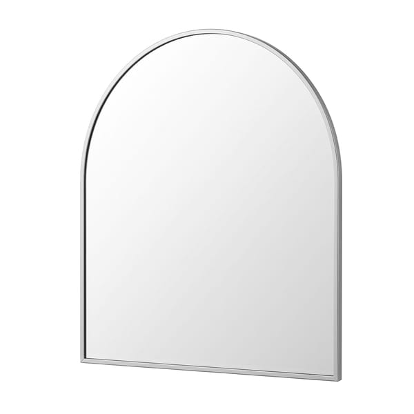 Brooke Silver Arch Wall Mirror