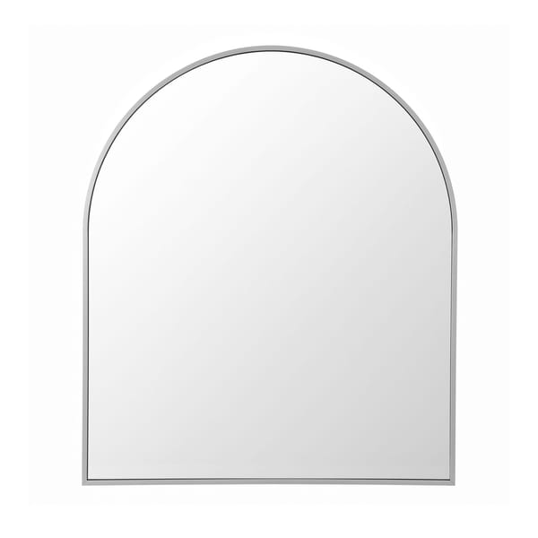 Brooke Silver Arch Wall Mirror
