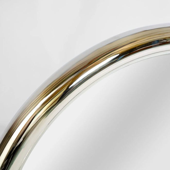 Anastasia Chrome Round Wall Mirror