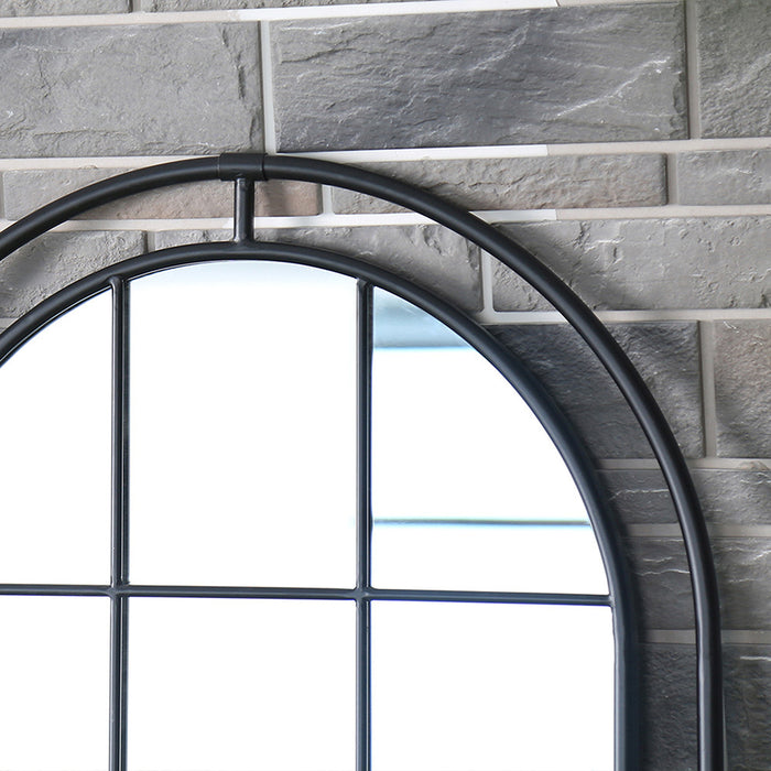 Marceline Black Arched Wall Mirror